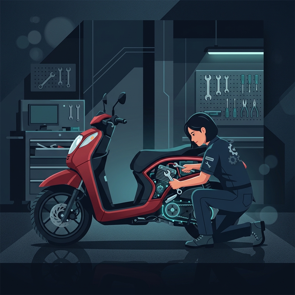 Mekanik Illustration
